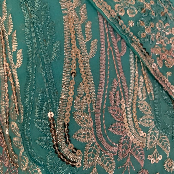 Indian Sari 3 piece set - Picture 9 of 13